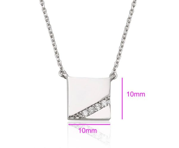Fyrkantig halsband - Bild 2