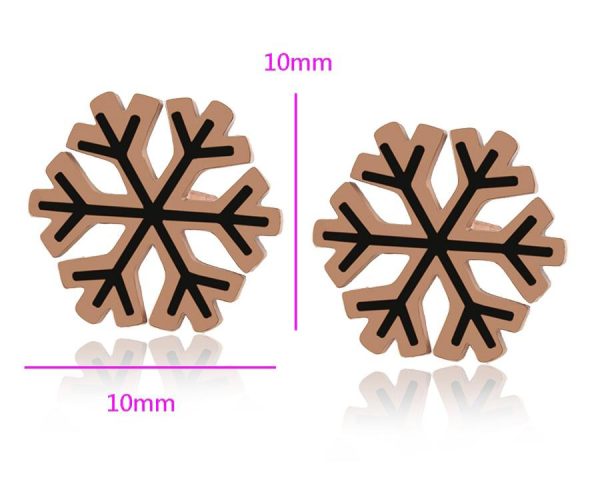 Snöflinga Örhängen - Bild 2