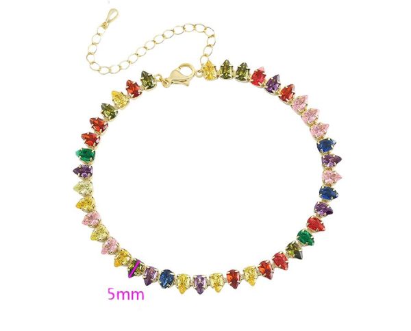Rainbow Tennisarmband - Bild 2