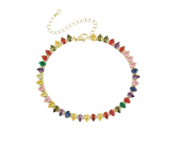 Rainbow Tennisarmband