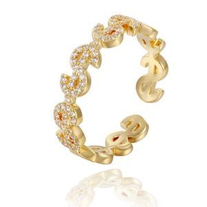 Dollar dekor ring
