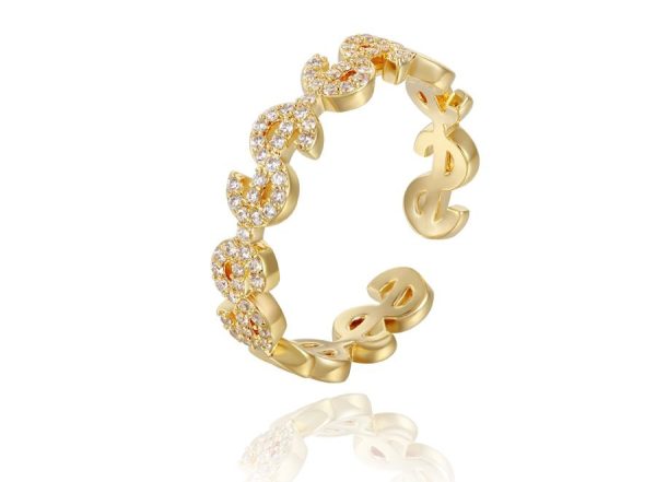 Dollar dekor ring