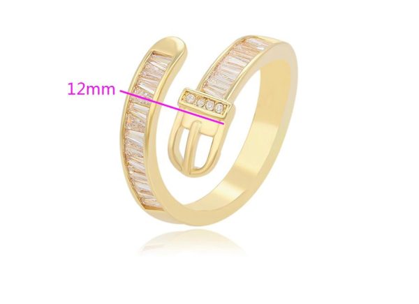 Belt Buckle Ring - Bild 2