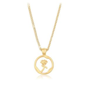 Rosa halsband