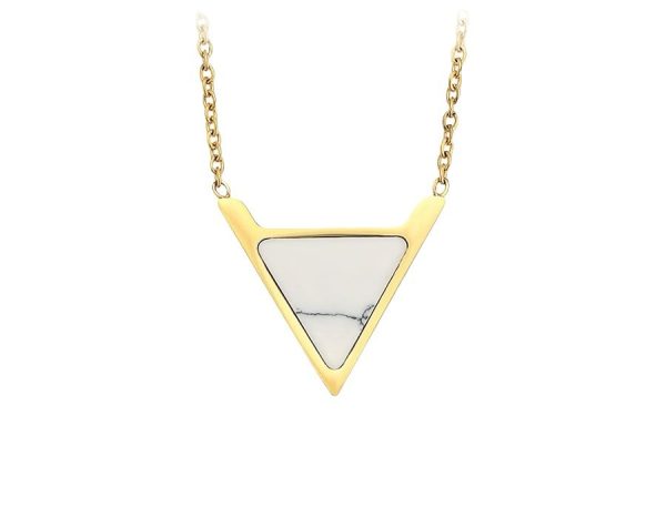 Trekantig halsband