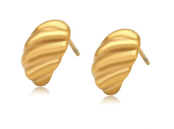Croissant örhängen